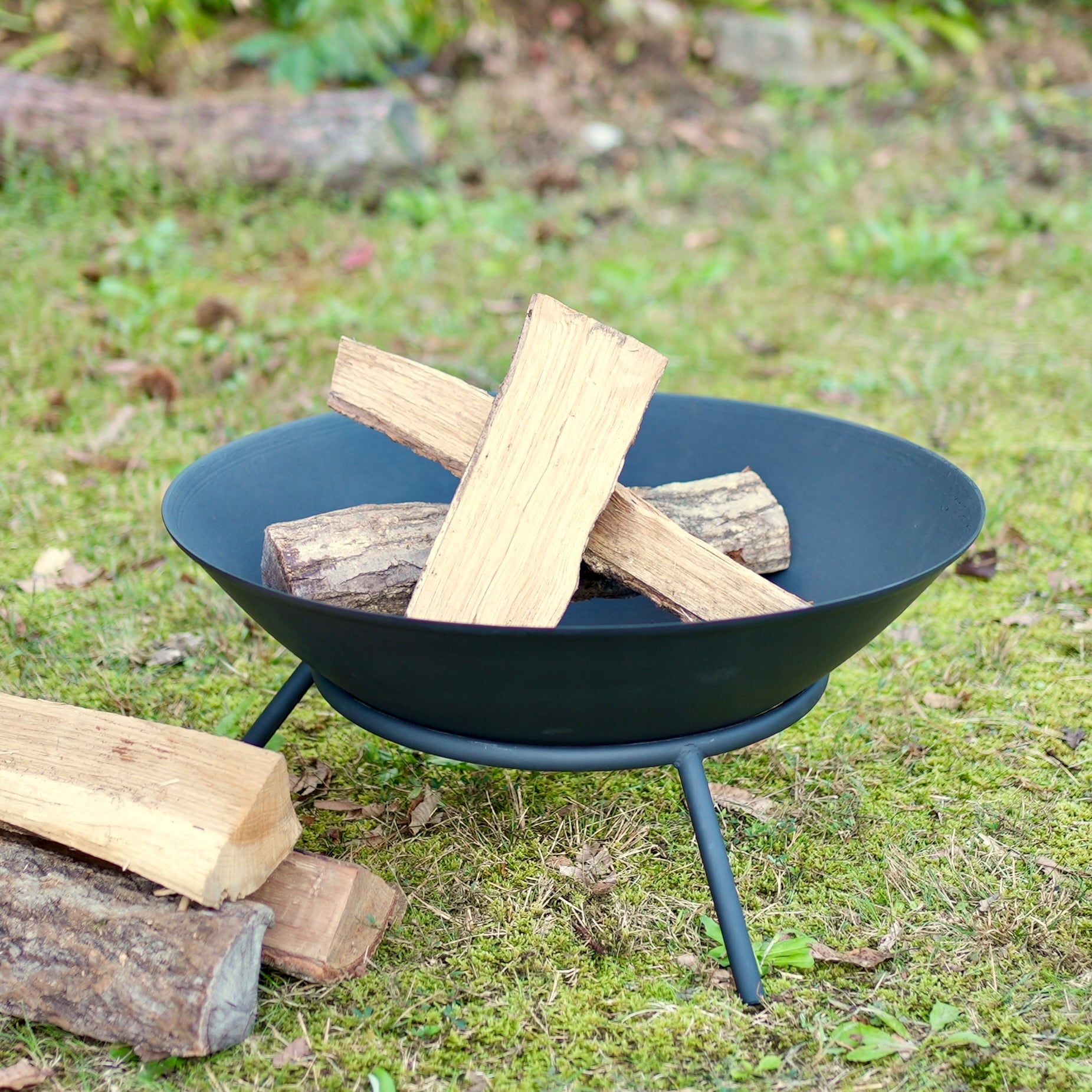Fire Pit TAKIBITO 56cm BK ファイヤーピット タキビト 耐熱塗装済み