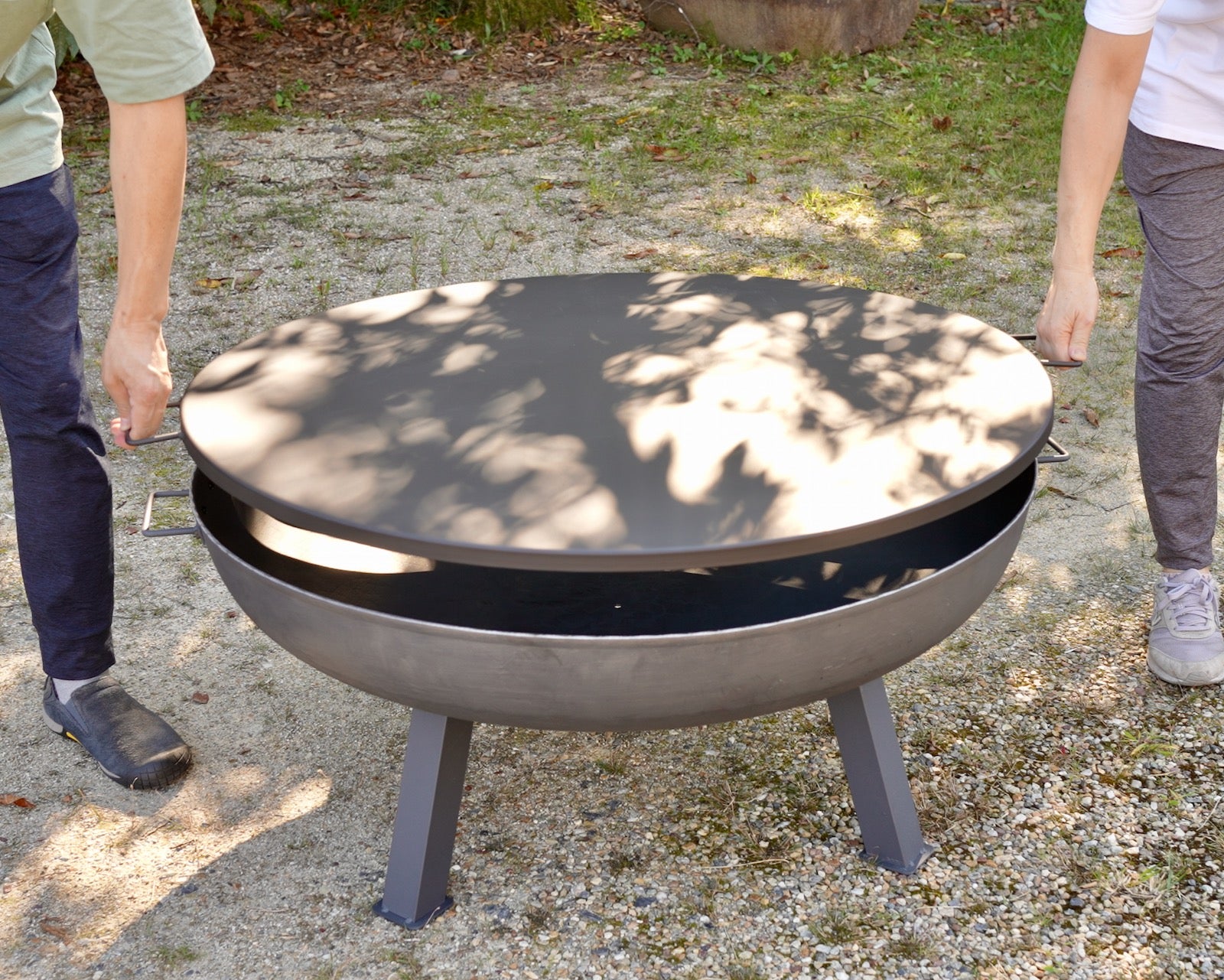 ファイヤーピット・ガーデン 100cm 焚火台 cacomoca Fire Pit