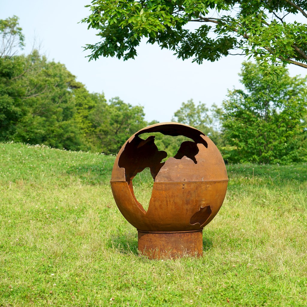 Fire Pit THE EARTH ファイヤーピット・ジ アース Rust color – cacomoca