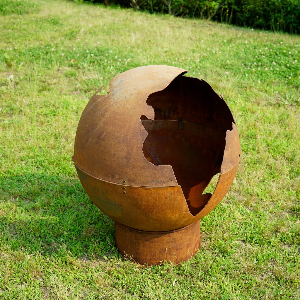 Fire Pit THE EARTH ファイヤーピット・ジ アース Rust color – cacomoca